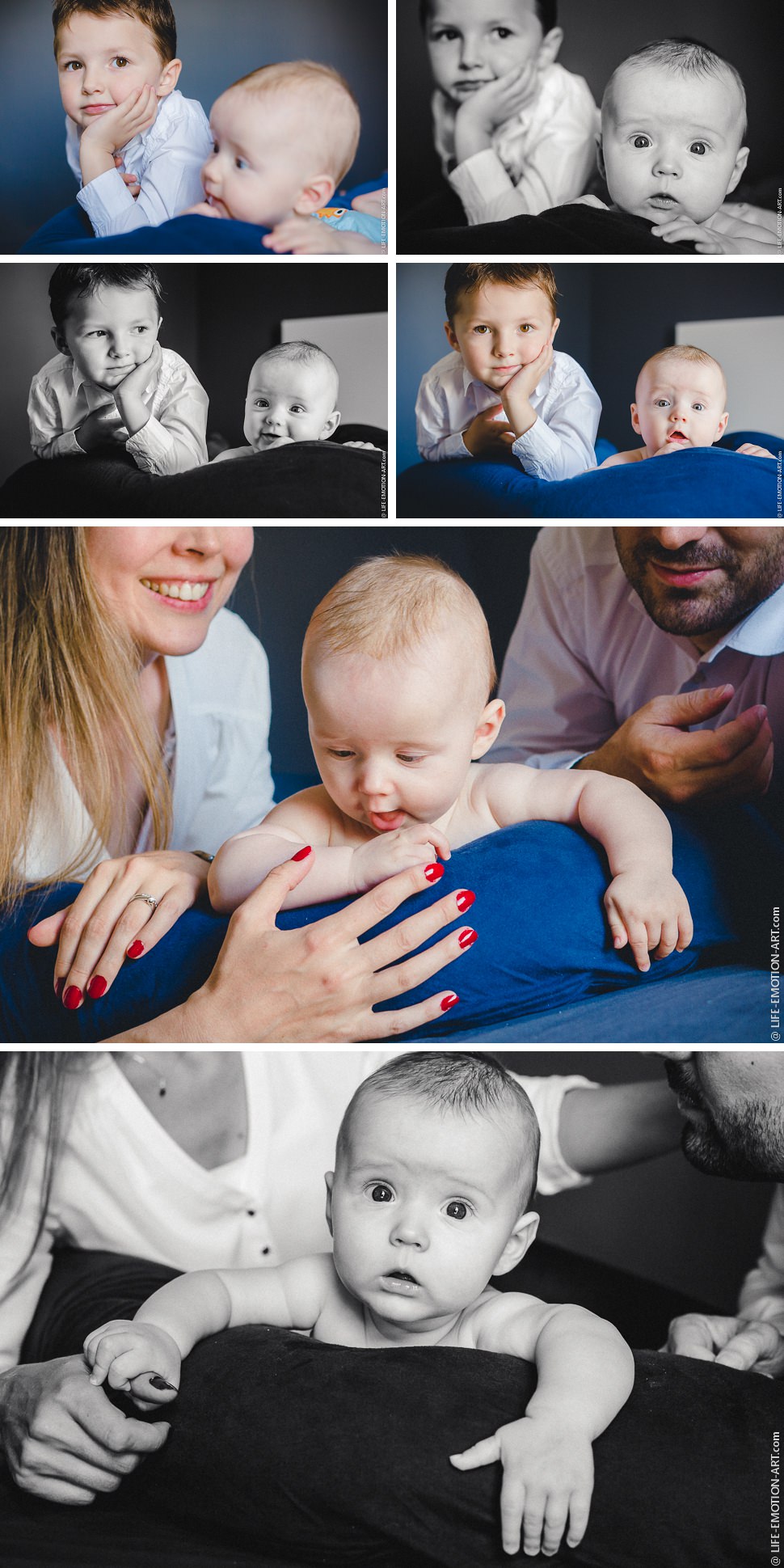 une seance photo en famille à Paris